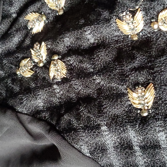 Ted Baker Black Lunaah Queen Bee Blouse - Picture 5 of 8